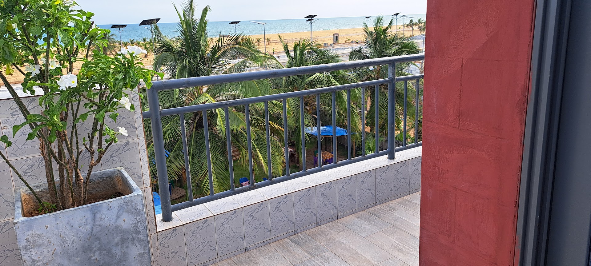 Panorama sur l'océan